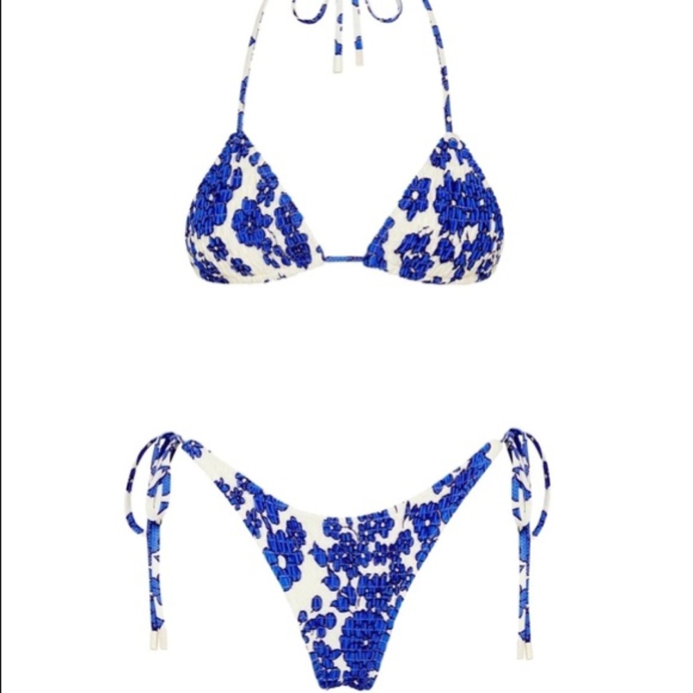 NOT SALE‼️DO NOT BUY ISO!Triangl bikini royal pop